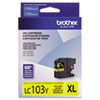 LC103Y, LC-103Y, Innobella High-Yield Ink, 600 Page-Yield, Yellow