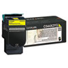 C544X2YG Extra High-Yield Toner, 4,000 Page Yield, Yellow