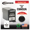 6602A Compatible, Remanufactured, C6602A Ink, 500 Page-Yield, Black