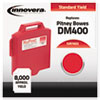 7653 Compatible, Remanufactured, 765-3 Postage Meter,  8000 Page-Yield, Red