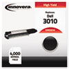 D3010 Compatible, Remanufactured, 341-3568 (3010) Toner, 4000 Yield, Black