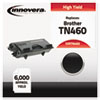 TN460 Compatible, Remanufactured, TN460 Laser Toner, 6000 Page-Yield, Black