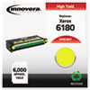 6180Y Remanufactured, 113R00725 (Phaser 6180) Toner, 6000 Yield, Yellow
