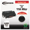 6511MICR Remanufactured, Q6511A(M) (11A MICR) MICR Toner, 6000 Yield, Black