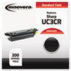UX3CR Compatible, Remanufactured, UX3CR  Thermal Transfer, 200 Yield, Black