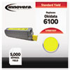 86100Y Compatible, Remanufactured, 43324417 (6100) Toner, 5000 Yield, Yellow