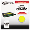 CLPY600A Compatible, Remanufactured, CLP-Y600A Laser Toner, 4000 Yield, Yellow