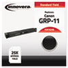 7629B Compatible, Remanufactured, GPR-11BK (GPR11) Toner, 25000 Yield, Black