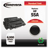 E255A Compatible, Remanufactured, CE255A (55A) Laser Toner, 6000 Yield, Black