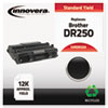 DR250 Compatible, Remanufactured, DR250 Drum Cartridge, 12000 Page-Yield, Black