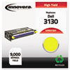 D3130Y Compatible, Remanufactured, 330-1204 (3130) Toner, 9000 Yield, Yellow