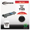 Compatible Reman High-Yield 310-9319 (1125) Toner, 2000 Page-Yield, Black