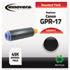 GPR17 Compatible, Remanufactured, 0279B003AA (GPR17) Toner, 45000 Yield, Black