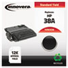 83038 Compatible, Remanufactured, Q1338A (38A) Laser Toner, 12000 Yield, Black
