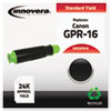 GPR16 Compatible, Remanufactured, 9634A003AA (GPR16) Toner, 24000 Yield, Black
