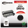DR510 Compatible, Remanufactured, DR510 Drum Unit, 20000 Page-Yield, Black
