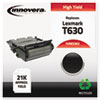 83362 Compatible, Remanufactured, 12A7362 (T63X) Toner, 21000 Yield, Black