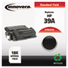 83039 Compatible, Remanufactured, Q1339A (39A) Laser Toner, 18000 Yield, Black