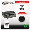 7553X Compatible, Remanufactured, Q7553X (53X) Laser Toner, 7000 Yield, Black