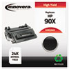 Compatible Remanufactured High-Yield CE390X (90X) Toner, 24000 Page-Yield, Black