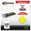 86002 Compatible, Remanufactured, Q6002A (124A) Laser Toner, 2000 Yield, Yellow