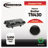 TN430 Compatible, Remanufactured, TN430 Laser Toner, 3000 Page-Yield, Black