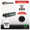 D3333 Compatible, Remanufactured, 330-8573 (3333) Toner, 8000 Yield, Black