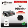 83009TMICR Remanufactured, C3909A(M) (09A MICR) MICR Toner, 15000 Yield, Black