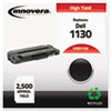 Compatible Remanufactured 330-9523 (1130) Toner, 2500 Page-Yield, Black