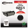83925 Compatible, Remanufactured, 1382625 (Optra S) Toner, 17600 Yield, Black
