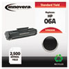 83006 Compatible, Remanufactured, C3906A (06A) Laser Toner, 2500 Yield, Black