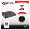 83543 Compatible, Remanufactured, C8543X (43X) Laser Toner, 30000 Yield, Black