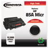 Compatible Reman MICR High-Yield CE255X(M) (55X) Toner, 125000 Page-Yield, Black