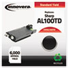 AL100TD Compatible, Remanufactured, AL100TD Laser Toner, 6000 Yield, Black
