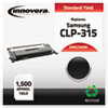 CLT409K Compatible, Remanufactured, CLT-K409S Laser Toner, 1500 Yield, Black