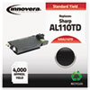AL110TD Compatible, Remanufactured, AL110TD Laser Toner, 4000 Yield, Black
