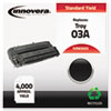 83003 Compatible, Remanufactured, C3903A (03A) Laser Toner, 4000 Yield, Black