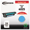 E261A Compatible, Remanufactured, CE261A (648A) Laser Toner, 11000 Yield, Cyan