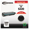 Compatible Remanufactured CE740A (5225) Toner, 7000 Page-Yield, Black