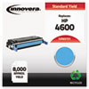 83721 Compatible, Remanufactured, C9721A (641A) Laser Toner, 8000 Yield, Cyan