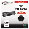 E278J Compatible, Remanufactured, CE278A(J) (78A) Laser Toner, 3100 Yield, Black