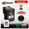 C640WN Compatible, Remanufactured, CC640WN (60) Ink, 200 Page-Yield, Black