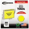 860420 Compatible, Remanufactured, T060420 Ink, 600 Page-Yield, Yellow