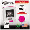 9392AN Compatible, Remanufactured, C9392AN (88XL) Ink, 1980 Page-Yield, Magenta