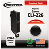 Compatible Remanufactured 4546B001 (CLI-226B) Ink, 2945 Page-Yield, Black