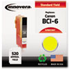 BCI36Y Compatible, Remanufactured, BCI-3EY (BCI3E) Ink, 520 Yield, Yellow