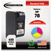 20078 Compatible, Remanufactured, C6578DN (78) Ink, 450 Page-Yield, Tri-Color