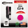 CLI8M Compatible, Remanufactured, 0622B002 Ink, 498 Yield, Magenta