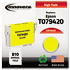 Compatible Reman High-Yield T079420 (79) Ink, 810 Page-Yield, Yellow