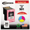 C656AN Compatible, Remanufactured, CC656AN (901) Ink, 360 Page-Yield, Tri-Color